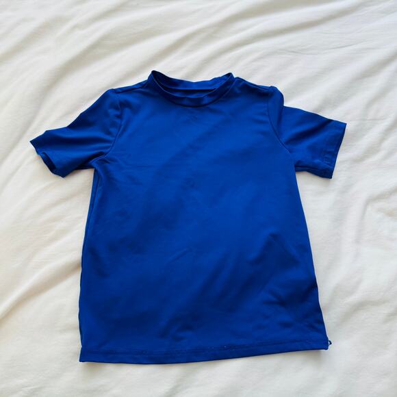 Cat & Jack Boys Short Sleeve Rash Guard Bundle of 4 Shirts Size Small 6-7 - Picture 2 of 11